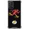 DC Comics The Flash Pixelated Running Pose Galaxy A72 5G Clear Case